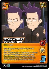Inconvenient Duplication - Challenger Series: Star Trek: Lower Decks - UniVersus card