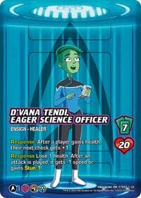 D'Vana Tendi, Eager Science Officer - Challenger Series: Star Trek: Lower Decks - UniVersus card