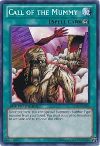 Call of the Mummy - Gold Series: Haunted Mine - YuGiOh card