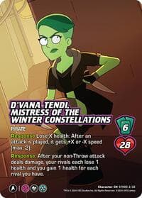 D'Vana Tendi, Mistress of the Winter Constellations - Challenger Series: Star Trek: Lower Decks - UniVersus card