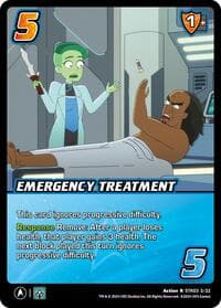 Emergency Treatment - Challenger Series: Star Trek: Lower Decks - UniVersus card