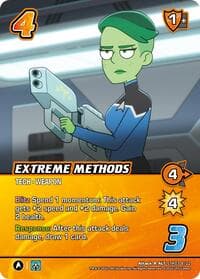 Extreme Methods (Alternate Art) - Challenger Series: Star Trek: Lower Decks - UniVersus card