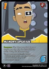 Memory Upgrade - Challenger Series: Star Trek: Lower Decks - UniVersus card