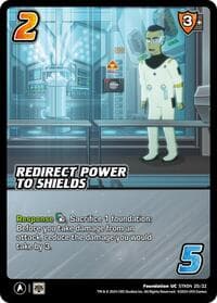 Redirect Power to Shields - Challenger Series: Star Trek: Lower Decks - UniVersus card