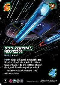 U.S.S. Cerritos, NCC-75567 (Alternate Art) (STK04 5/22) - Challenger Series: Star Trek: Lower Decks - UniVersus card