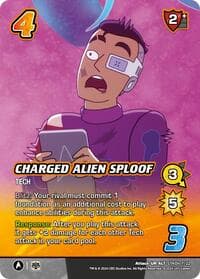 Charged Alien Sploof (Alternate Art) - Challenger Series: Star Trek: Lower Decks - UniVersus card
