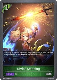 Divine Smithing - BP07: Verdant Steel - Shadowverse: Evolve card