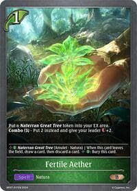 Fertile Aether - BP07: Verdant Steel - Shadowverse: Evolve card