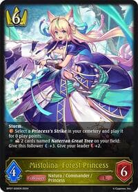 Mistolina, Forest Princess - BP07: Verdant Steel - Shadowverse: Evolve card
