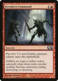 Krenko's Command - Magic 2013 (M13) - Magic: The Gathering card