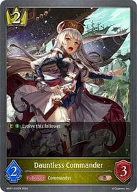 Dauntless Commander - BP07: Verdant Steel - Shadowverse: Evolve card