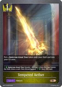Tempered Aether - BP07: Verdant Steel - Shadowverse: Evolve card