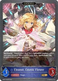 Eleanor, Cosmic Flower (Evolved) - BP07: Verdant Steel - Shadowverse: Evolve card