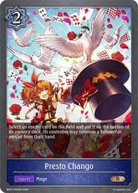 Presto Chango - BP07: Verdant Steel - Shadowverse: Evolve card