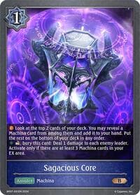 Sagacious Core - BP07: Verdant Steel - Shadowverse: Evolve card
