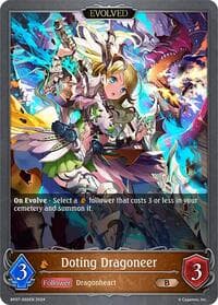 Doting Dragoneer (Evolved) - BP07: Verdant Steel - Shadowverse: Evolve card