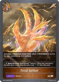 Feral Aether - BP07: Verdant Steel - Shadowverse: Evolve card