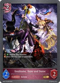 Doublame, Duke and Dame - BP07: Verdant Steel - Shadowverse: Evolve card