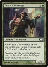Yeva's Forcemage - Magic 2013 (M13) - Magic: The Gathering card