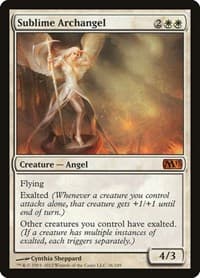 Sublime Archangel - Magic 2013 (M13) - Magic: The Gathering card