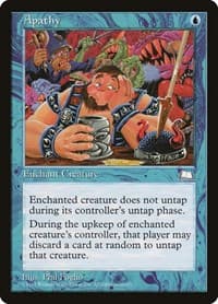 Apathy - Weatherlight - Magic: The Gathering card