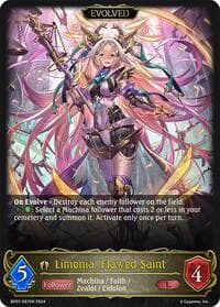 Limonia, Flawed Saint (Evolved) - BP07: Verdant Steel - Shadowverse: Evolve card