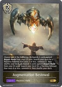 Augmentation Bestowal - BP07: Verdant Steel - Shadowverse: Evolve card