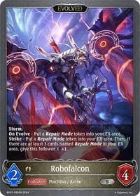 Robofalcon (Evolved) - BP07: Verdant Steel - Shadowverse: Evolve card