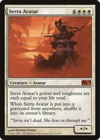 Serra Avatar - Magic 2013 (M13) - Magic: The Gathering card