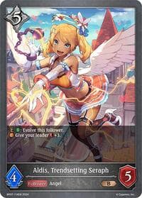 Aldis, Trendsetting Seraph - BP07: Verdant Steel - Shadowverse: Evolve card