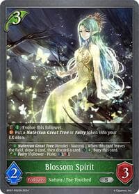 Blossom Spirit - P02EN (Foil) - BP07: Verdant Steel - Shadowverse: Evolve card