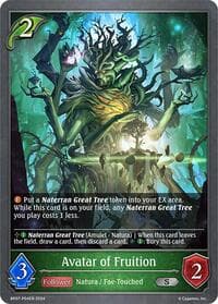 Avatar of Fruition - P04EN (Foil) - BP07: Verdant Steel - Shadowverse: Evolve card