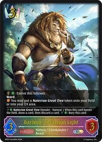 Bayleon, Sovereign Light (SL) - BP07: Verdant Steel - Shadowverse: Evolve card