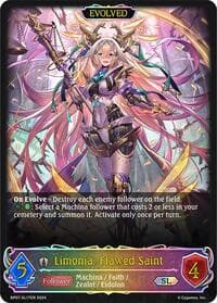 Limonia, Flawed Saint (Evolved) (SL) - BP07: Verdant Steel - Shadowverse: Evolve card