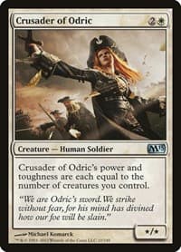 Crusader of Odric - Magic 2013 (M13) - Magic: The Gathering card