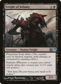 Knight of Infamy - Magic 2013 (M13) - Magic: The Gathering card