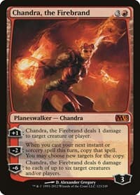 Chandra, the Firebrand - Magic 2013 (M13) - Magic: The Gathering card