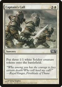 Captain's Call - Magic 2013 (M13) - Magic: The Gathering card
