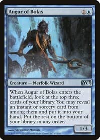 Augur of Bolas - Magic 2013 (M13) - Magic: The Gathering card