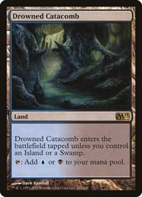 Drowned Catacomb - Magic 2013 (M13) - Magic: The Gathering card
