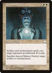 Aura of Silence - Weatherlight - Magic: The Gathering card