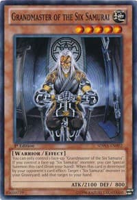 Grandmaster of the Six Samurai - Structure Deck: Samurai Warlords - YuGiOh card