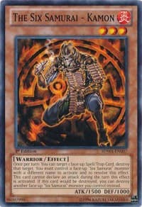The Six Samurai - Kamon - Structure Deck: Samurai Warlords - YuGiOh card