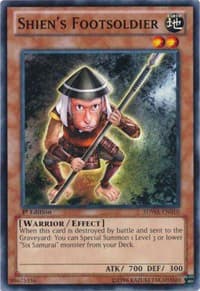 Shien's Footsoldier - Structure Deck: Samurai Warlords - YuGiOh card