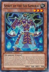 Spirit of the Six Samurai - Structure Deck: Samurai Warlords - YuGiOh card