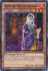 Hand of the Six Samurai - Structure Deck: Samurai Warlords - YuGiOh card