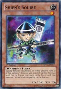 Shien's Squire - Structure Deck: Samurai Warlords - YuGiOh card