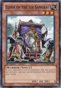 Elder of the Six Samurai - Structure Deck: Samurai Warlords - YuGiOh card