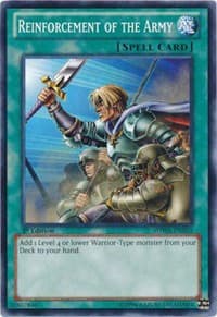 Reinforcement of the Army - Structure Deck: Samurai Warlords - YuGiOh card