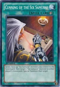 Cunning of the Six Samurai - Structure Deck: Samurai Warlords - YuGiOh card
